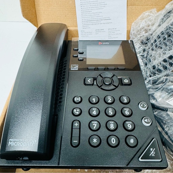 Polycom VVX 250 Business IP Desk Phone with Color Display - Four Lines - Picture 7 of 13